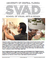 Architecture (B.Des) - School of Visual Arts and Design